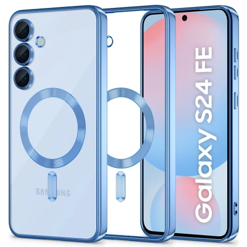 Etui Tech-protect MagFlex MagSafe Samsung Galaxy S24 FE Marine Blue