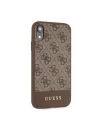Hurtownia GSM - Etui Guess GUHCI61G4GLBR Apple iPhone XR brązowy/brown hard case 4G Stripe Collection - GUE403BR - {ean13} - Hurt