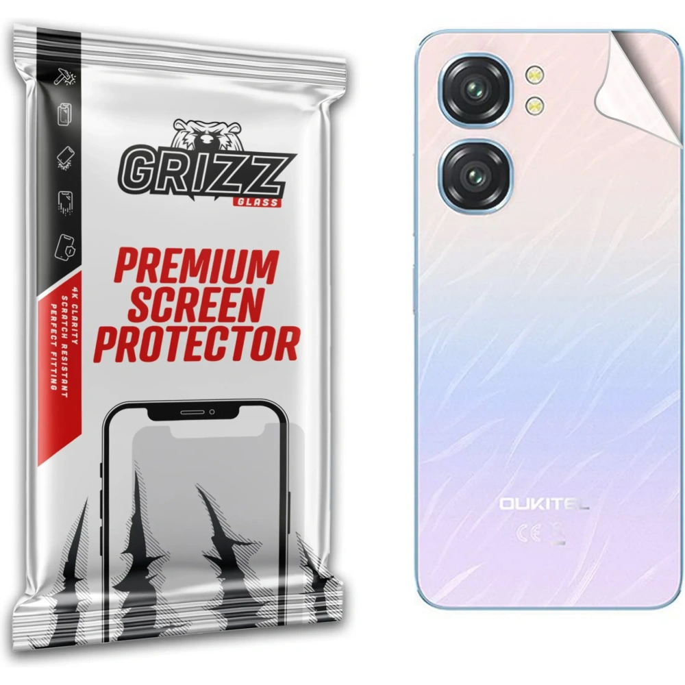 Hurtownia GSM - Fólie na zadní stranu GrizzGlass SatinSkin pro Oukitel C58 Pro - GRZ12173 - {ean13} - Hurt