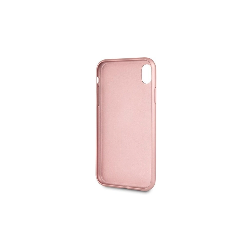 Wholesale Guess GUHCI61KAILRG iPhone Xr rose gold hard case Kaia Saffiano - GUE404RS - {ean13} - Hurt