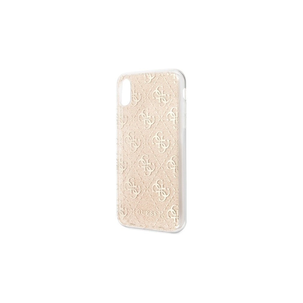 Hurtownia GSM - Etui Guess GUHCI61PCU4GLGO Apple iPhone XR złoty/gold hard case 4G Glitter - GUE405GLD - {ean13} - Hurt