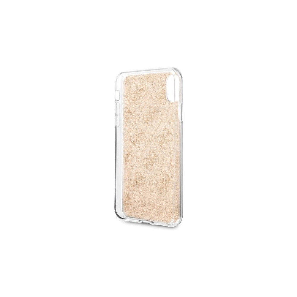 Hurtownia GSM - Etui Guess GUHCI61PCU4GLGO Apple iPhone XR złoty/gold hard case 4G Glitter - GUE405GLD - {ean13} - Hurt