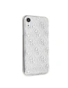 Hurtownia GSM - Etui Guess GUHCI61PCU4GLSI Apple iPhone XR srebrny/silver hard case 4G Glitter - GUE406SLV - {ean13} - Hurt
