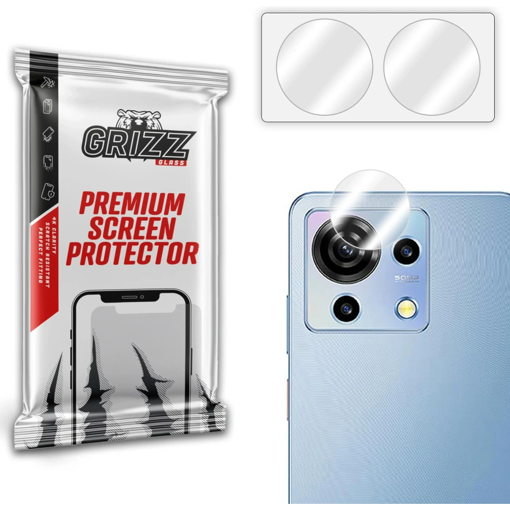 Hurtownia GSM - Szkło na aparat GrizzGlass HybridGlass Camera do ZTE Blade V50 Vita - GRZ12196 - {ean13} - Hurt