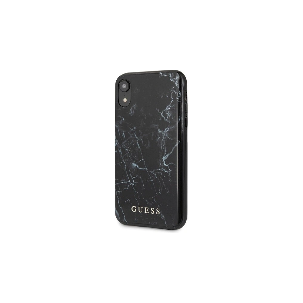 Hurtownia GSM - Etui Guess GUHCI61PCUMABK Apple iPhone XR schwarz/marmoriert - GUE407BLK - {ean13} - Hurt