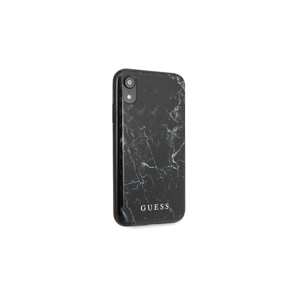 Hurtownia GSM - Etui Guess GUHCI61PCUMABK Apple iPhone XR czarny/black Marble - GUE407BLK - {ean13} - Hurt