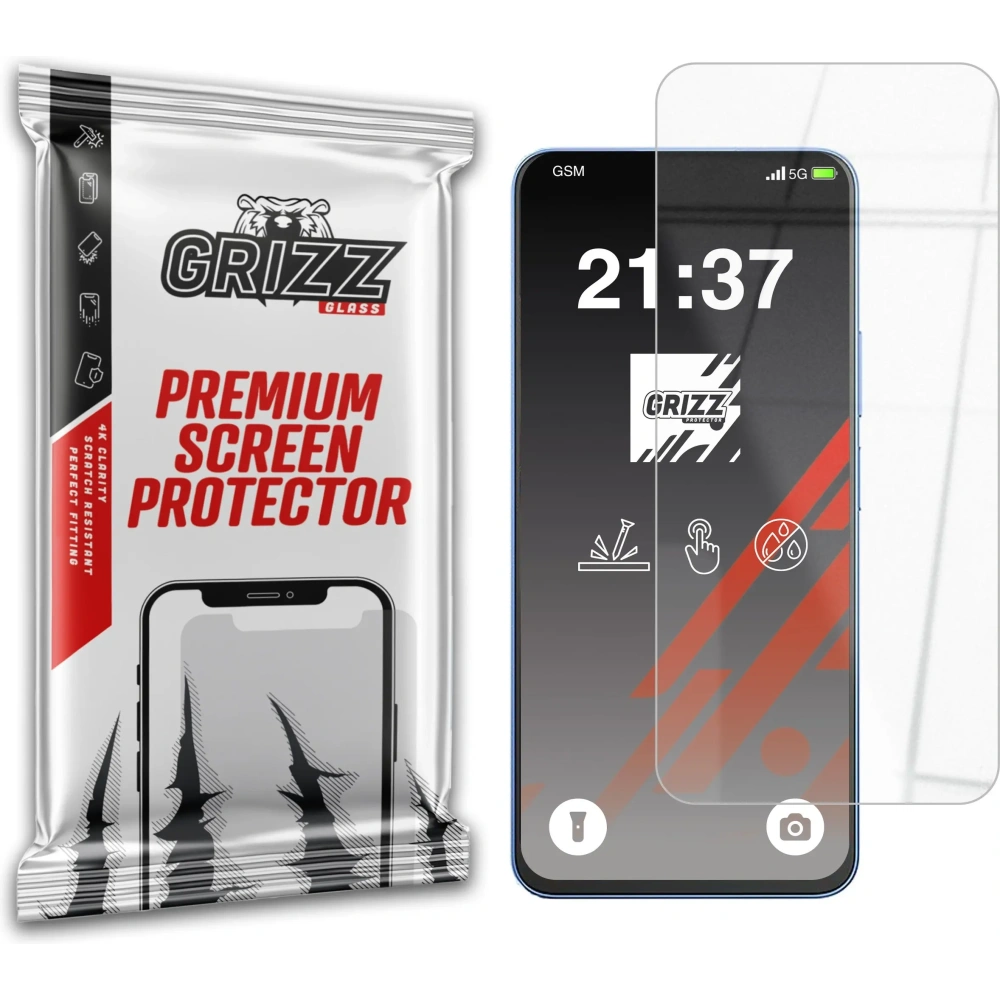 Hurtownia GSM - Szkło hybrydowe GrizzGlass HybridGlass do Blackview Shark 9 - GRZ12199 - {ean13} - Hurt