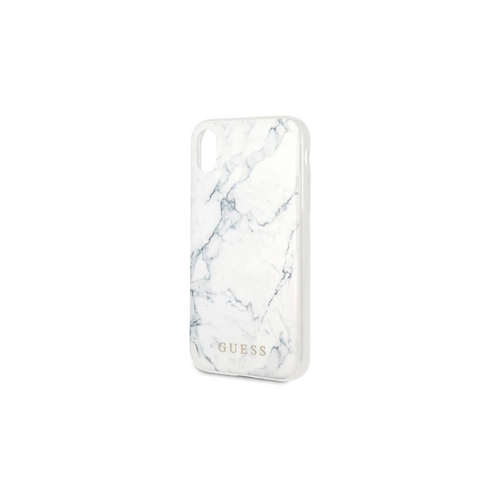 Wholesale Guess GUHCI61PCUMAWH iPhone Xr white Marble - GUE408WHT - {ean13} - Hurt