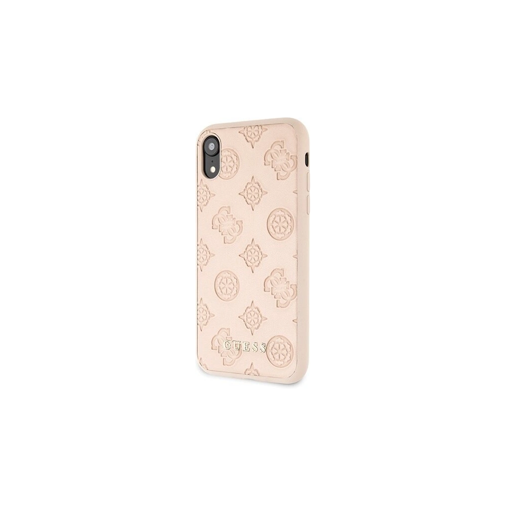 Hurtownia GSM - Etui Guess GUHCI61PELLP Apple iPhone XR latte hard case Peony Collection - GUE409LATT - {ean13} - Hurt