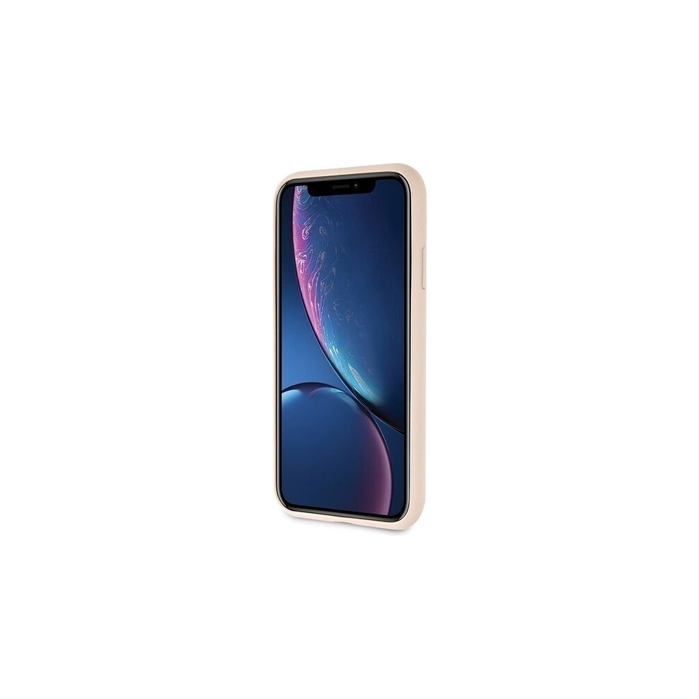 Hurtownia GSM - Etui Guess GUHCI61PELLP Apple iPhone XR latte hard case Peony Collection - GUE409LATT - {ean13} - Hurt
