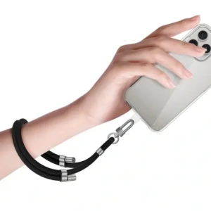 Hurtownia GSM - Tech-Protect C4S curea de mână din frânghie neagră/silver - THP3605 - {ean13} - Hurt