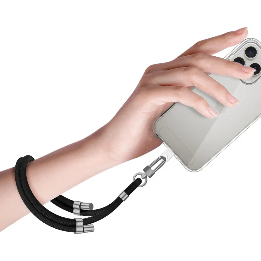 Hurtownia GSM - Tech-Protect C4S Seil-Handgelenkband Schwarz/Silber - THP3605 - {ean13} - Hurt