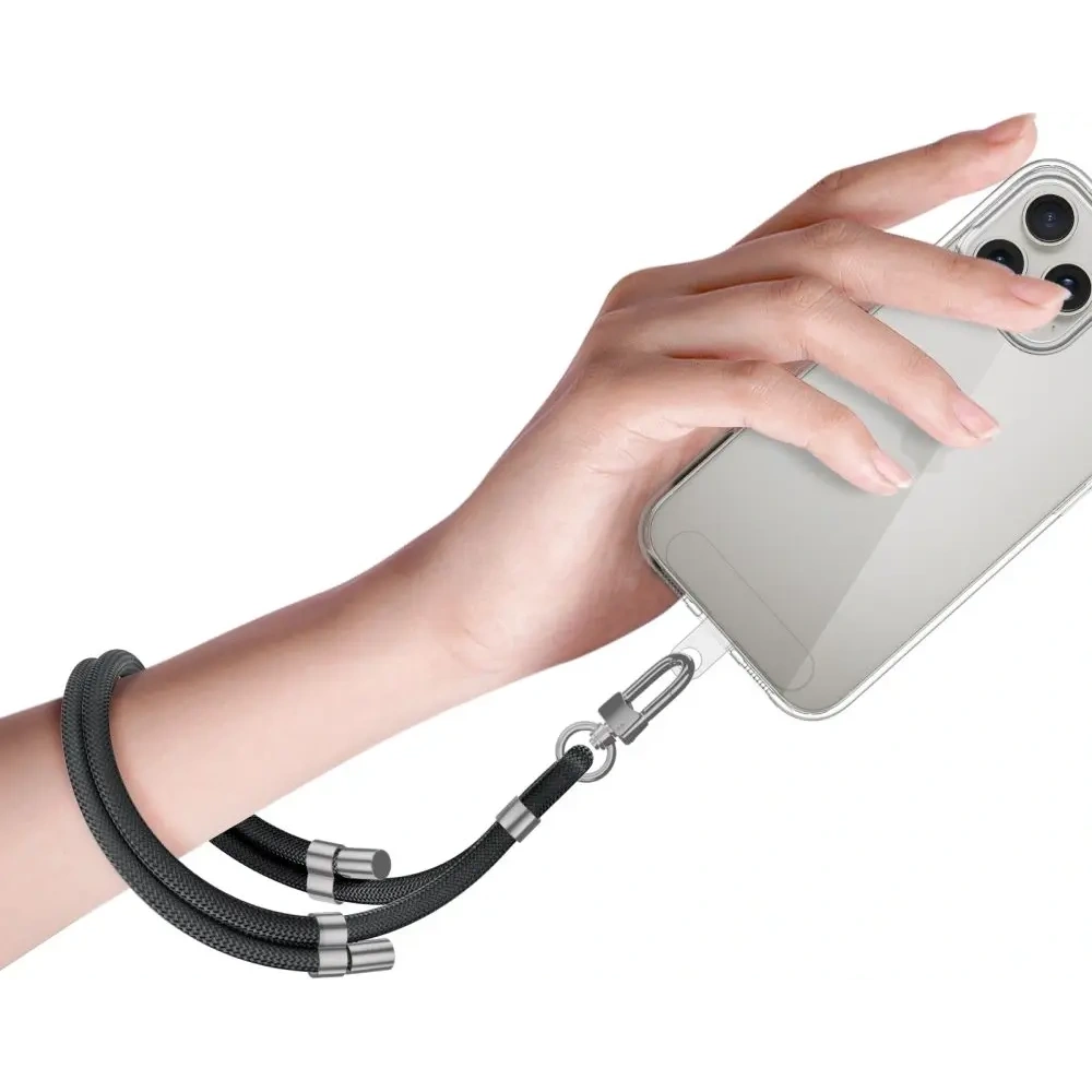 Hurtownia GSM - Tech-Protect C4S Curea de mână din cordon gri/silver - THP3606 - {ean13} - Hurt