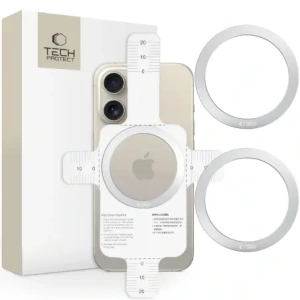Hurtownia GSM - Tech-Protect MMP-110 Magnetic MagSafe Gyűrű Ezüst [2 PACK] - THP3608 - {ean13} - Hurt