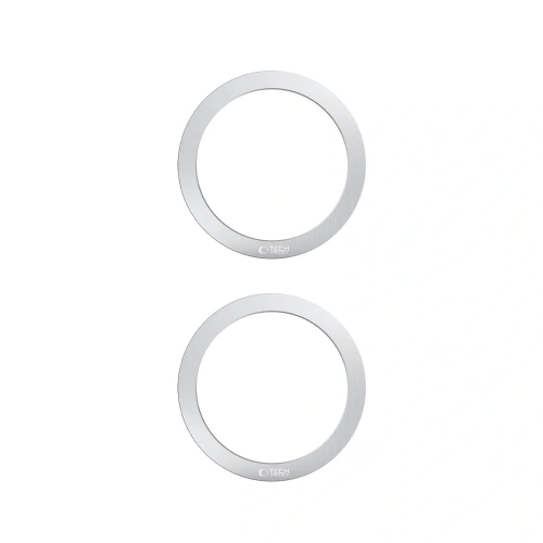 Blaszka Tech-Protect MMP-110 Magnetic MagSafe Ring Silver [2 PACK]