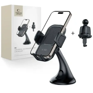 Hurtownia GSM - Tech-Protect V8 Univerzális Műszerfal és Szellőző Autós Tartó Fekete - THP3609 - {ean13} - Hurt
