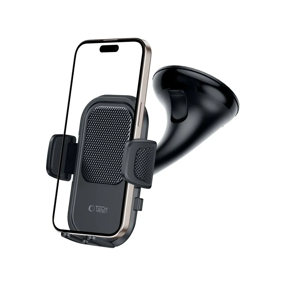 Hurtownia GSM - Uchwyt samochodowy na kokpit / do kratki Tech-Protect V8 Universal Dashboard & Vent Car Mount Black - THP3609 - {ean13} - Hurt