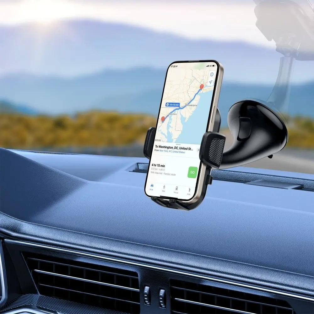 Hurtownia GSM - Uchwyt samochodowy na kokpit / do kratki Tech-Protect V8 Universal Dashboard & Vent Car Mount Black - THP3609 - {ean13} - Hurt