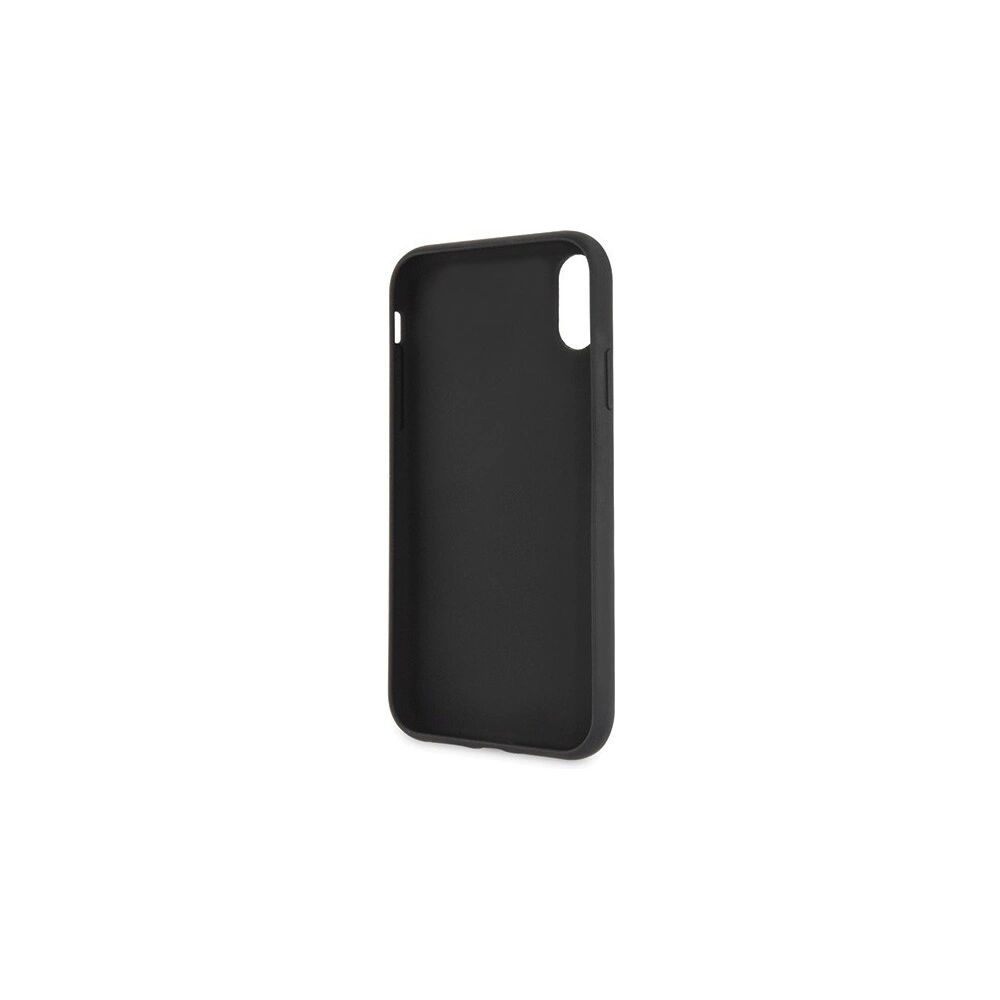 Wholesale Guess GUHCI61SLSABK iPhone Xr black hard case Saffiano Silicone - GUE410BLK - {ean13} - Hurt