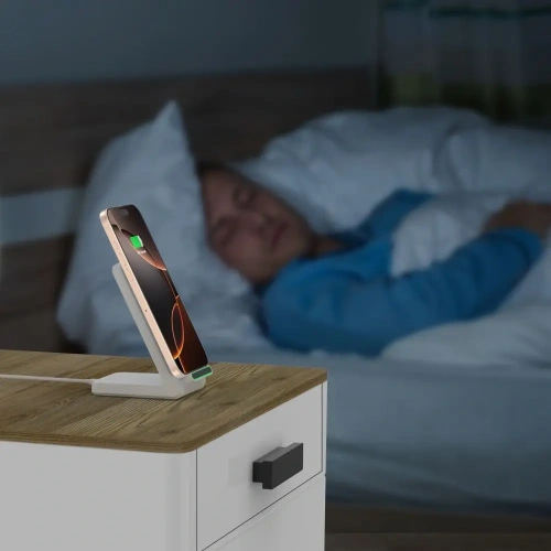 Ładowarka bezprzewodowa Tech-Protect QI15W-A40 Wireless Charger White