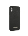Hurtownia GSM - Etui Guess GUHCI61SLSABK Apple iPhone XR schwarz/black hard case Saffiano Silicone - GUE410BLK - {ean13} - Hurt