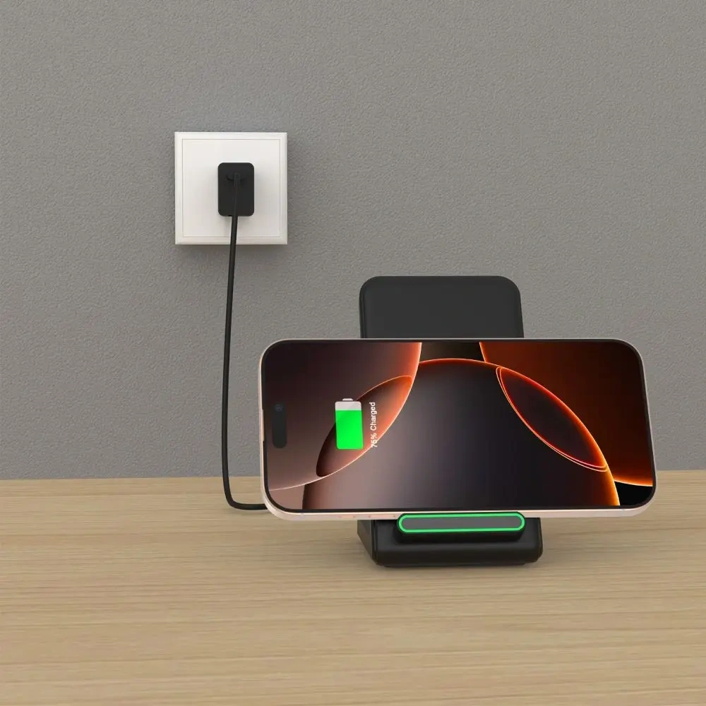 Hurtownia GSM - Tech-Protect Încărcător wireless QI15W-A40 Negru - THP3613 - {ean13} - Hurt