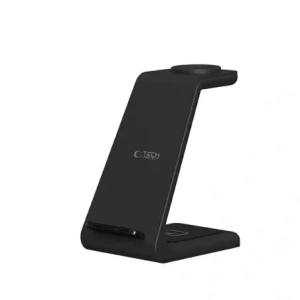 Hurtownia GSM - Tech-Protect QI15W-A36 3in1 Vezeték nélküli Töltő Apple számára Fekete - THP3614 - {ean13} - Hurt
