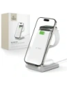 Hurtownia GSM - Tech-Protect QI15W-A36 3in1 Vezeték nélküli Töltő Apple számára Fehér - THP3615 - {ean13} - Hurt