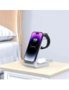 Hurtownia GSM - Tech-Protect QI15W-A36 3in1 Vezeték nélküli Töltő Apple számára Fehér - THP3615 - {ean13} - Hurt