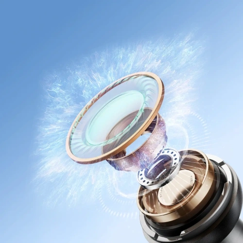 Bezprzewodowe słuchawki douszne na pałąku Joyroom JR-D8 Bluetooth 5.4 czarne