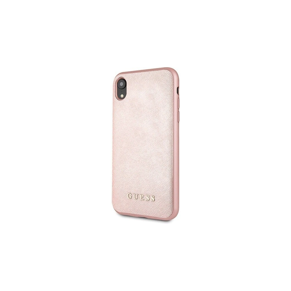 Hurtownia GSM - Etui Guess GUHCI61SLSAPI Apple iPhone XR rosa/pink Hartschale Saffiano Silikon - GUE411PNK - {ean13} - Hurt