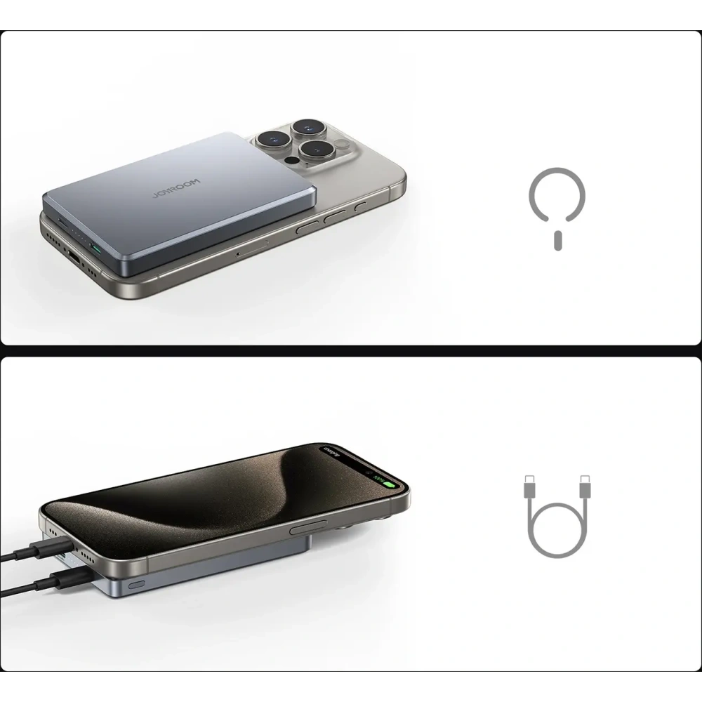 Wholesale Joyroom JR-PBM08 Pro powerbank 10000mAh 20W grey - JYR1107 - {ean13} - Hurt