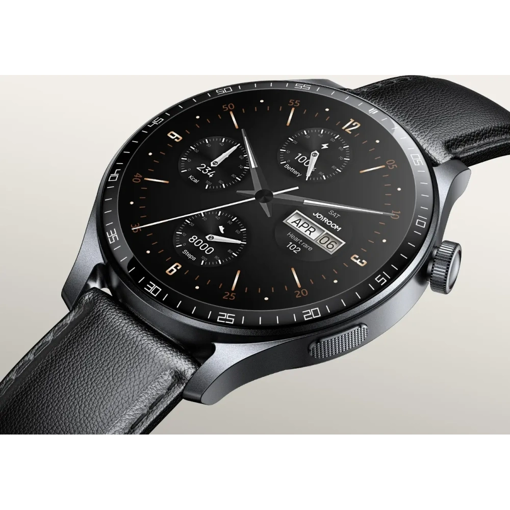 Hurtownia GSM - Joyroom Classic Series JR-FC2 Pro Smartwatch mit Anrufbeantwortungsfunktion in Dunkelgrau - JYR1110 - {ean13} - Hurt