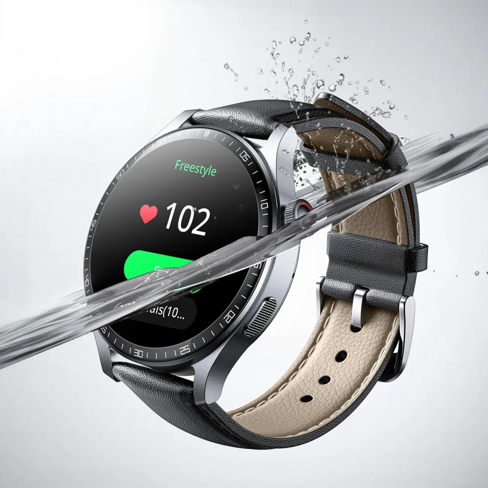 Hurtownia GSM - Joyroom Classic Series JR-FC2 Pro Smartwatch mit Anrufbeantwortungsfunktion in Dunkelgrau - JYR1110 - {ean13} - Hurt