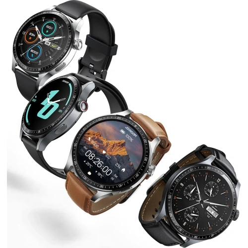 Smartwatch Joyroom Classic Series JR-FC2 Pro z funkcją odbierania połączeń ciemnoszary