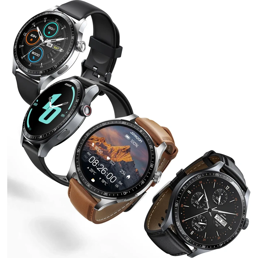 Hurtownia GSM - Joyroom Classic Series JR-FC2 Pro Smartwatch mit Anrufbeantwortungsfunktion in Dunkelgrau - JYR1110 - {ean13} - Hurt