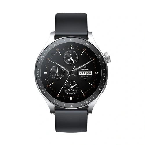 Smartwatch Joyroom Classic Series JR-FC2 Pro z funkcją odbierania połączeń srebrny