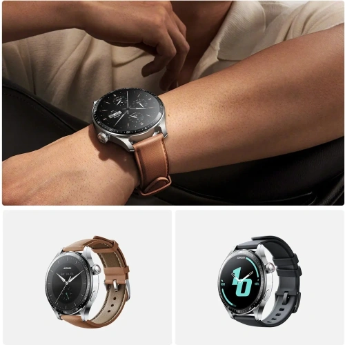 Smartwatch Joyroom Classic Series JR-FC2 Pro z funkcją odbierania połączeń srebrny