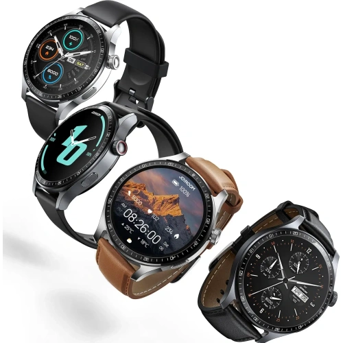 Smartwatch Joyroom Classic Series JR-FC2 Pro z funkcją odbierania połączeń srebrny