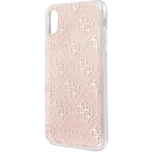 Hurtownia GSM - Etui Guess GUHCI65PCU4GLPI Apple iPhone XS Max rosa/pink hartschale 4G Glitter - GUE412PNK - {ean13} - Hurt