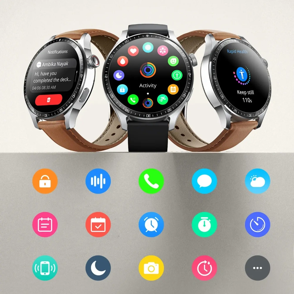 Wholesale Joyroom Classic Series JR-FC2 Pro smartwatch with call answering function silver - JYR1111 - {ean13} - Hurt