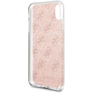 Hurtownia GSM - Etui Guess GUHCI65PCU4GLPI Apple iPhone XS Max rosa/pink hartschale 4G Glitter - GUE412PNK - {ean13} - Hurt