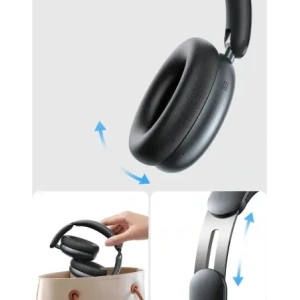 Hurtownia GSM - Joyroom J-Head Series JR-JH1 ANC Bluetooth 5.4 vezeték nélküli fülhallgató fekete - JYR1112 - {ean13} - Hurt