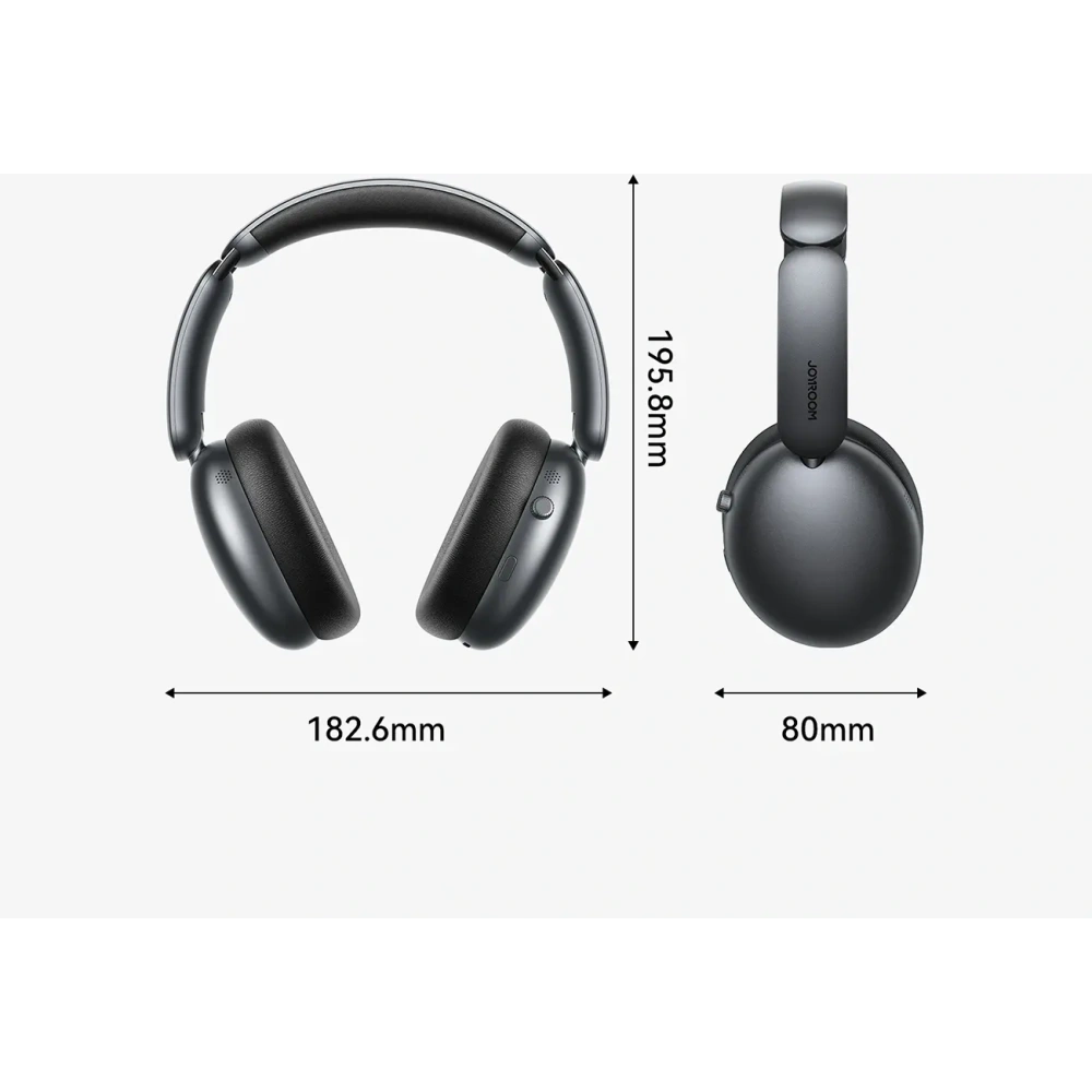 Wholesale Joyroom J-Head Series JR-JH1 ANC Bluetooth 5.4 wireless in-ear headphones black - JYR1112 - {ean13} - Hurt