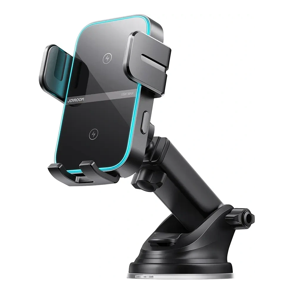 Wholesale Joyroom JR-ZS246 S 15W black cockpit car holder with inductive charger - JYR1114 - {ean13} - Hurt