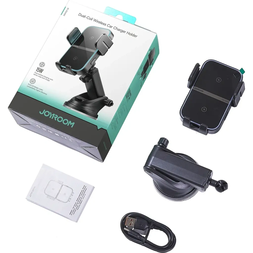 Hurtownia GSM - Joyroom JR-ZS246 S 15W schwarzer Cockpit-Autohalter mit induktivem Ladegerät - JYR1114 - {ean13} - Hurt