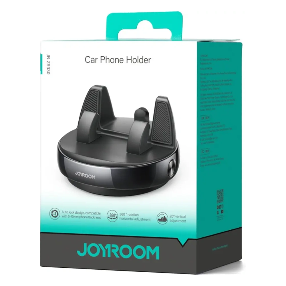 Hurtownia GSM - Joyroom suport auto pentru cockpit JR-ZS330, rotativ, negru - JYR1115 - {ean13} - Hurt