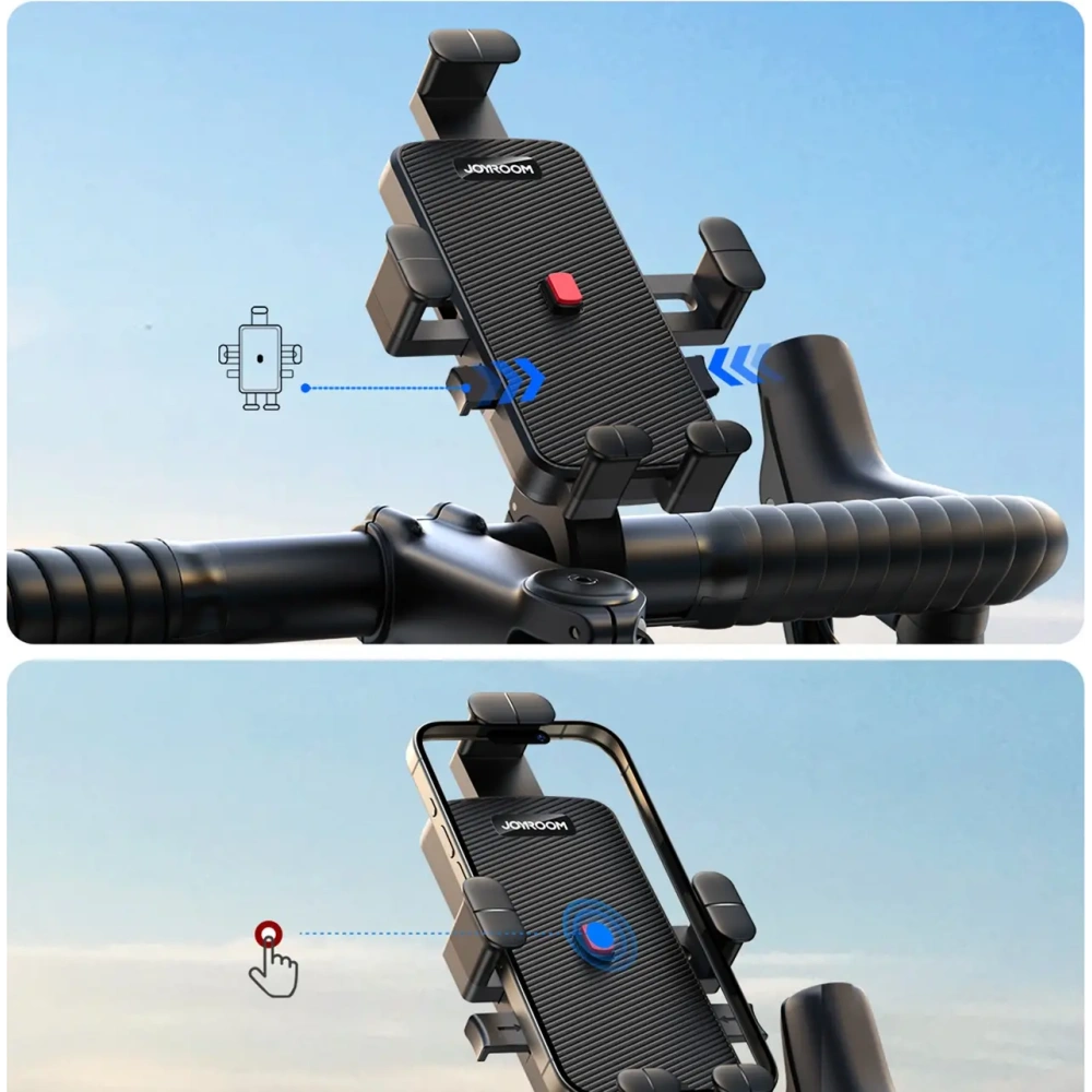 Wholesale Joyroom JR-OK7 smartphone handlebar mount black - JYR1118 - {ean13} - Hurt
