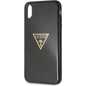 Hurtownia GSM - Etui Guess GUHCI65SGTLBK Apple iPhone XS Max schwarz/black Hartschale Glitter Triangle - GUE413BLK - {ean13} - Hurt