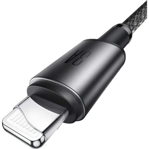 Kabel Joyroom S-A50 Unlimited Series 3A USB-A / Lightning z organizerem magnetycznym 1.2m szary